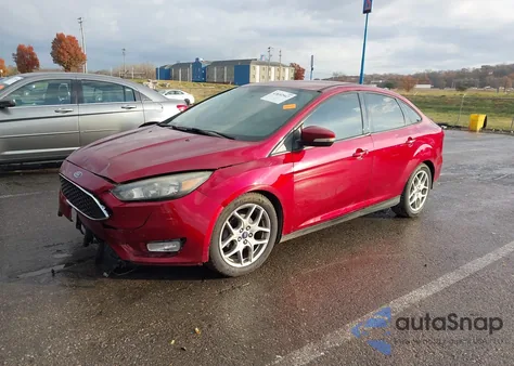 2015 Ford Focus Se z USA, uszkodzony, nr VIN 1FADP3F24FL284060